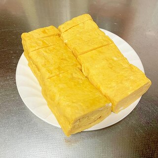 めんつゆとマヨネーズで作る、卵焼き